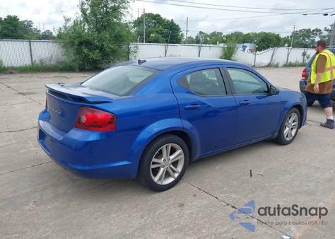 2013 Dodge Avenger Se V6 from USA, damaged, VIN 1C3CDZAG3DN770417